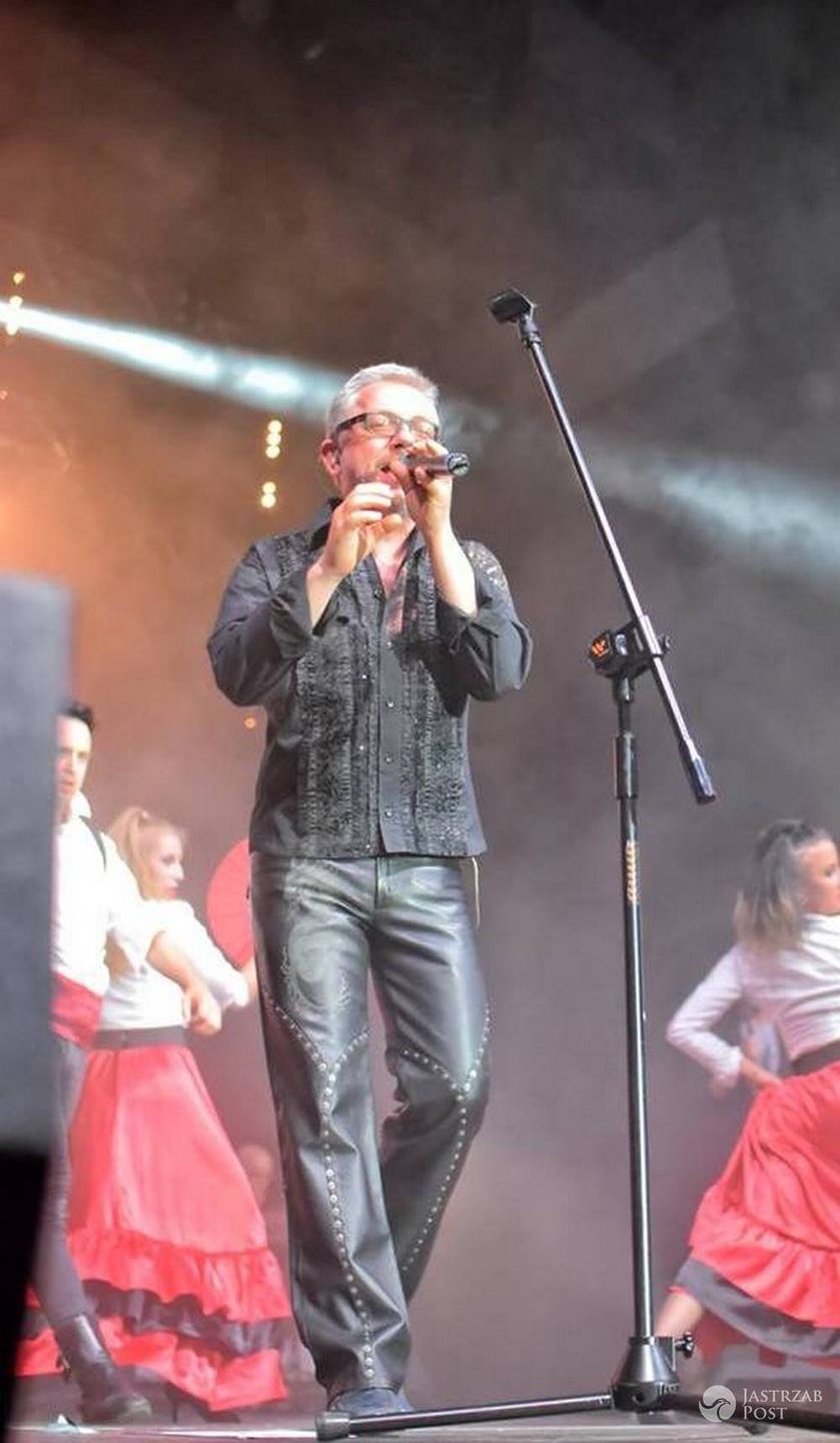 Jacek Łągwa na koncercie Ich Troje