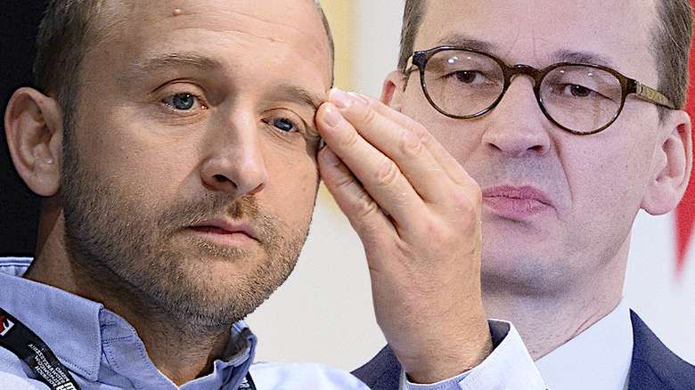 Borys Szyc i Mateusz Morawiecki konflikt