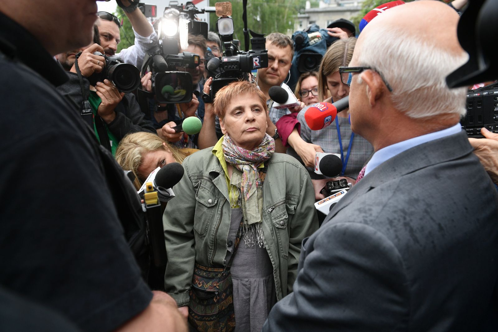 Posłowie i senatorowie PO mówili, że Janina Ochojska przyszła na ich zaproszenie