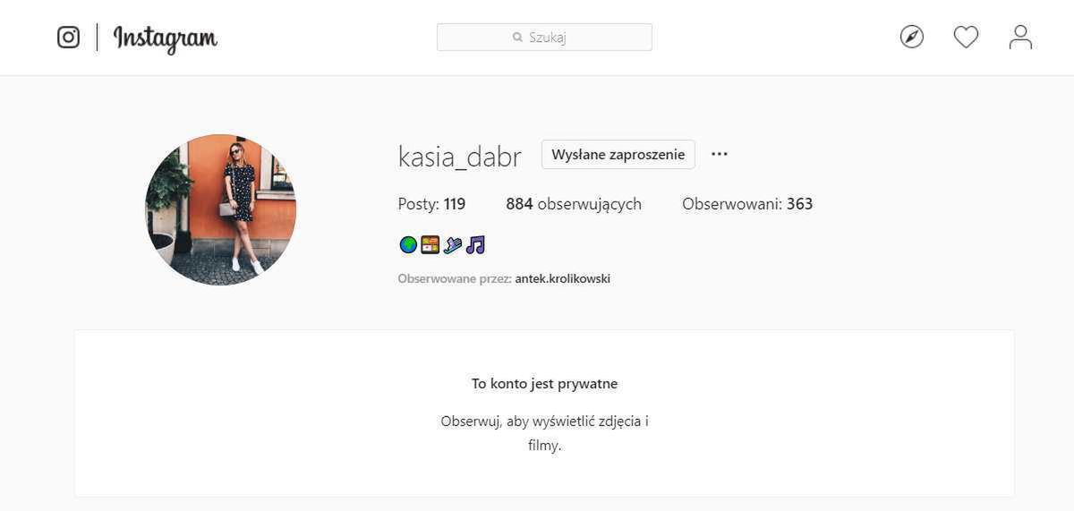 Kasia, dziewczyna Antka Królikowskiego