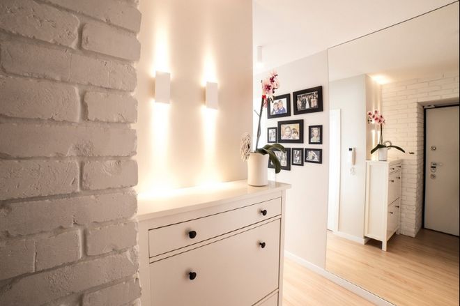 Efektowne i niedrogie oświetlenie przedpokoju