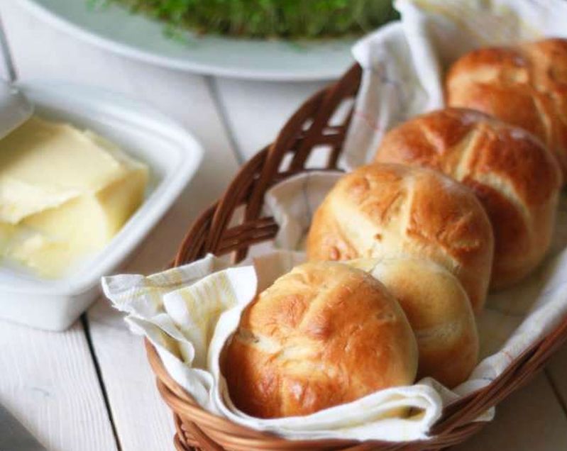 Przepis na bułeczki codzienne wg przepisu z 1895 roku