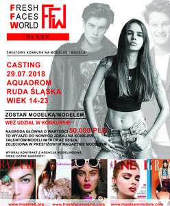 Fresh Faces World by Models8.  ZGŁOŚ SIĘ!