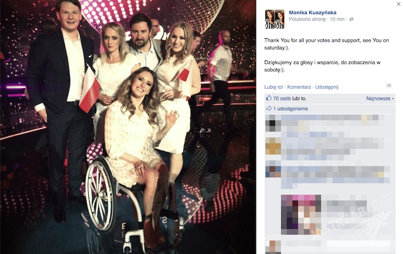 Monika Kuszyńska podziękowała fanom na Facebooku
