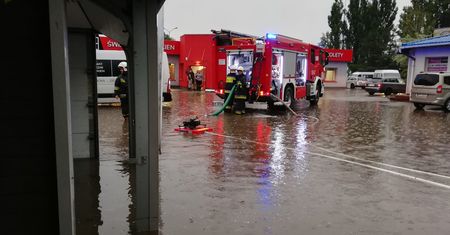 Ulewa nad Piłą