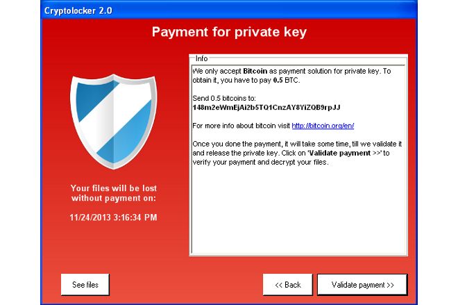 Cryptolocker 2.0 - nowa wersja groźnego wirusa