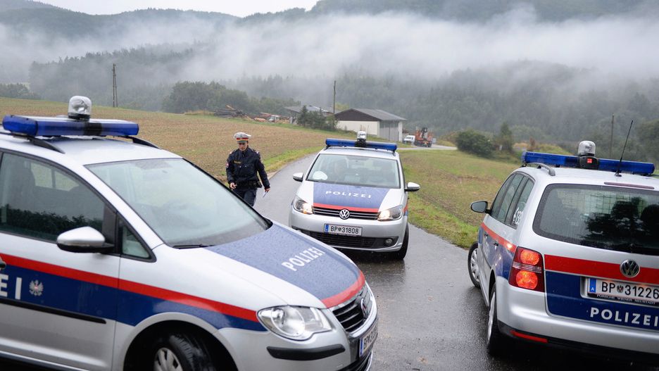 Blokada austriackiej policji