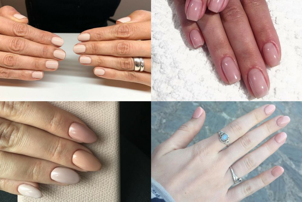 Malowanie paznokci do szkoły na kolory typu nude jest idealną opcją dla dziewczyn, które chcą przestrzegać zakazu noszenia kolorowego manicure'u 