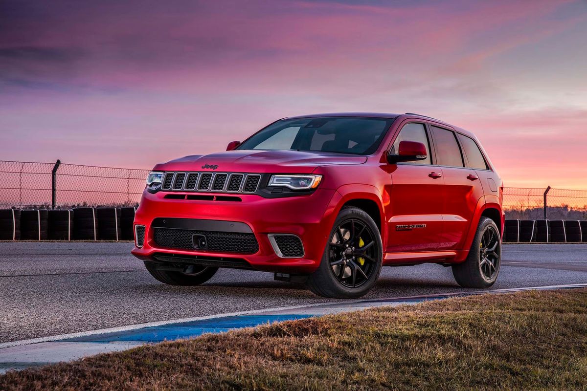 Jeep Grand Cherokee Trackhawk to SUV o mocy 717 KM