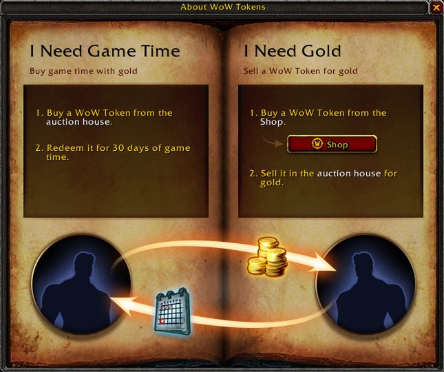 Bogacze w World of Warcraft będą mogli przedłużać abonament za złoto z gry