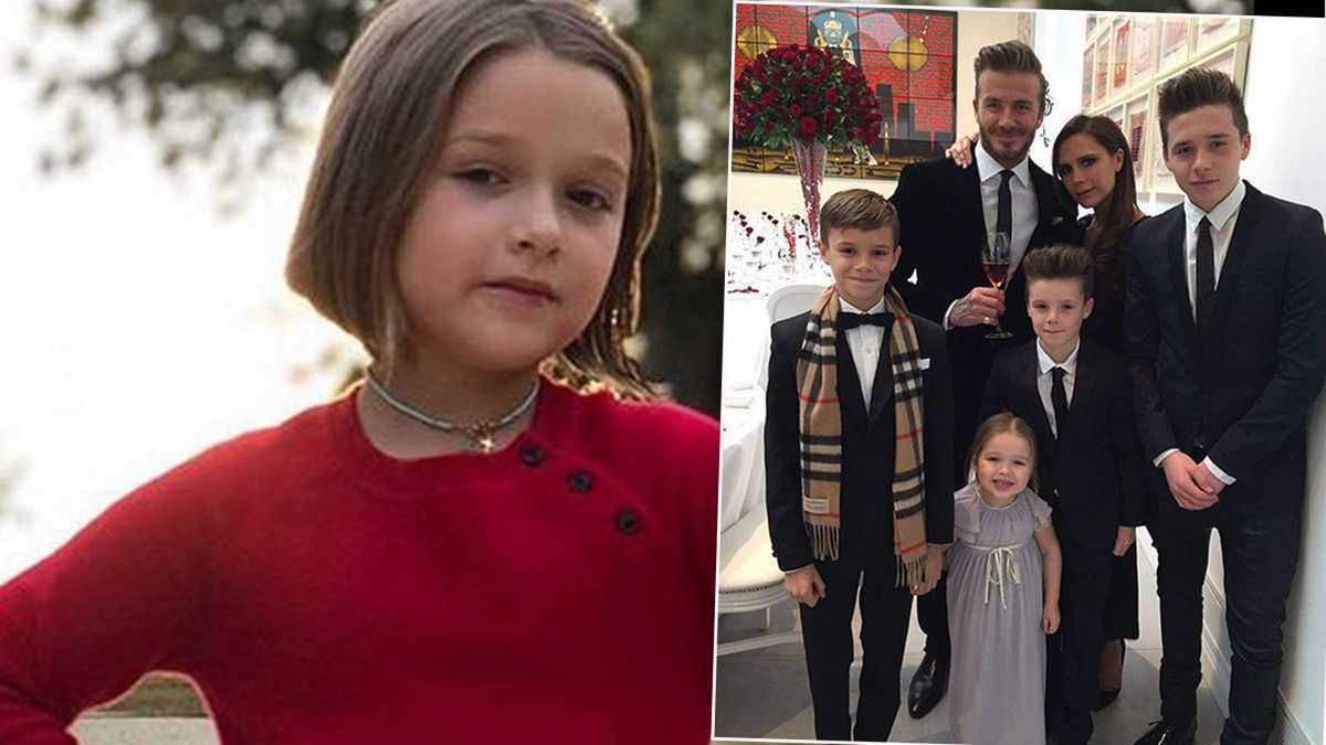 Victoria wystroiła Harper Beckham w miniówkę na ósme urodziny! Cała rodzina śle życzenia, najpiękniejsze opublikował David!