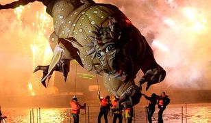 Parada smoków pod Wawelem