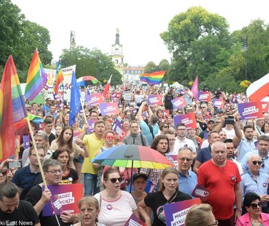 Solidarni z Białymstokiem. Wiec przeciw przemocy w stolicy Podlasia