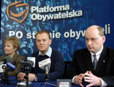 Platforma: nie oddamy Polski Samoobronie