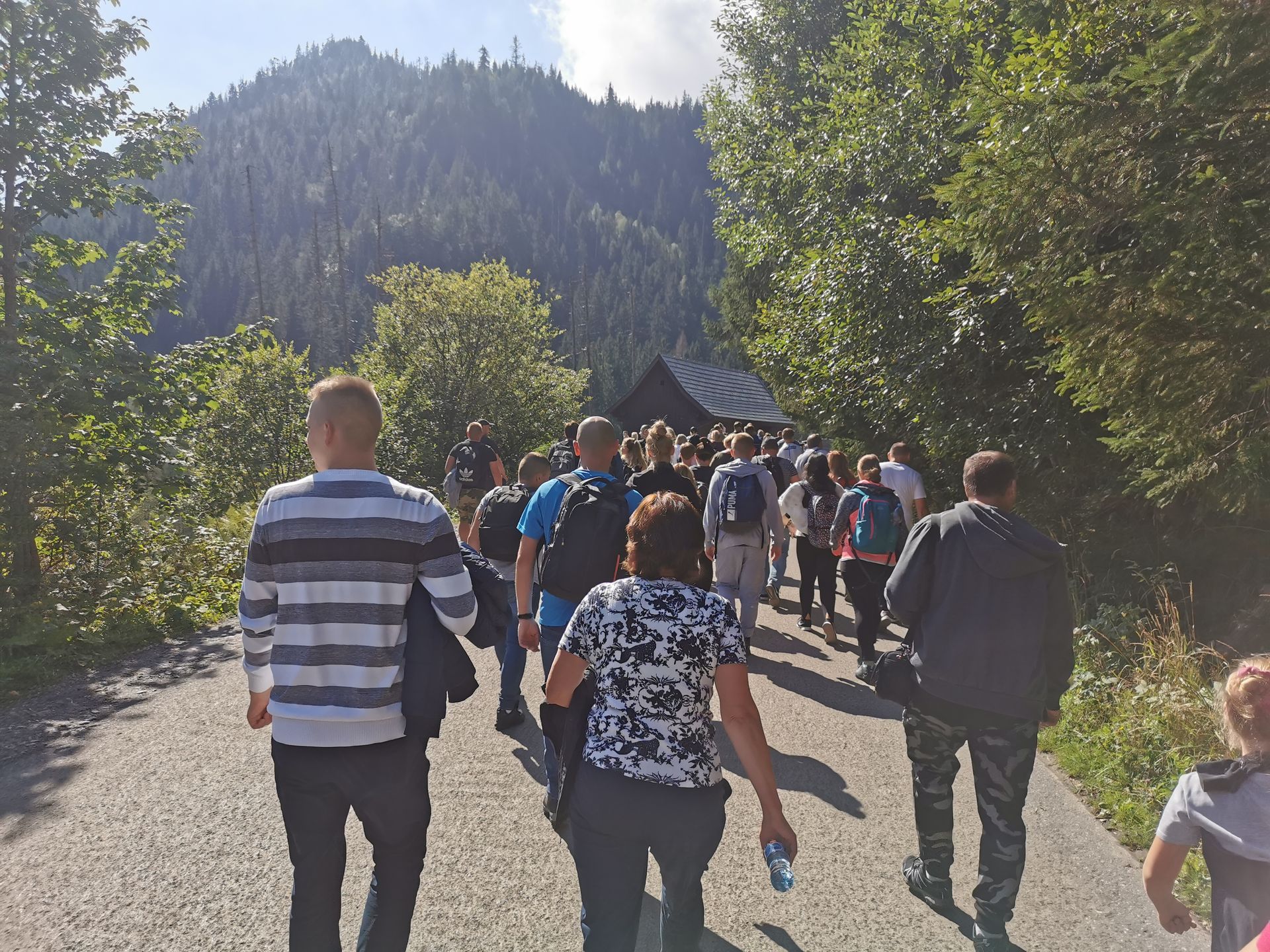 Szlak na Morskie Oko w Tatrach 