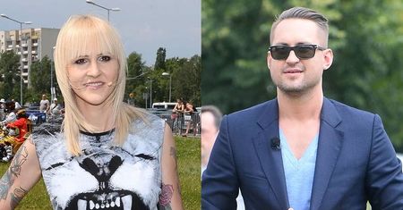 Agnieszka Chylińska i Marcin Prokop w baaardzo obcisłych rurkach na planie "Mam talent". Sexy?
