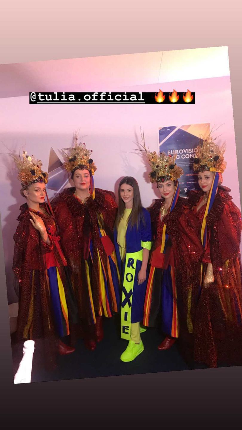 Kreacja Roksany Węgiel na Eurowizji 2019