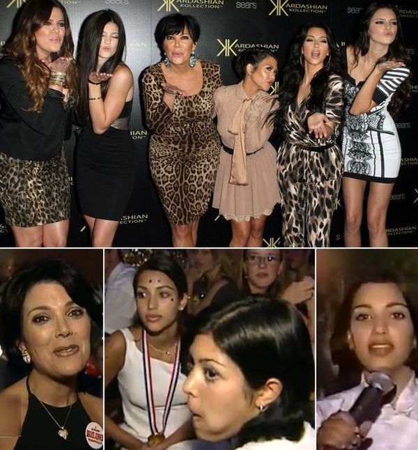 Kardashianowie, jakich nie znacie! Zobaczcie zdjęcia celebrytów, zanim stali się sławni