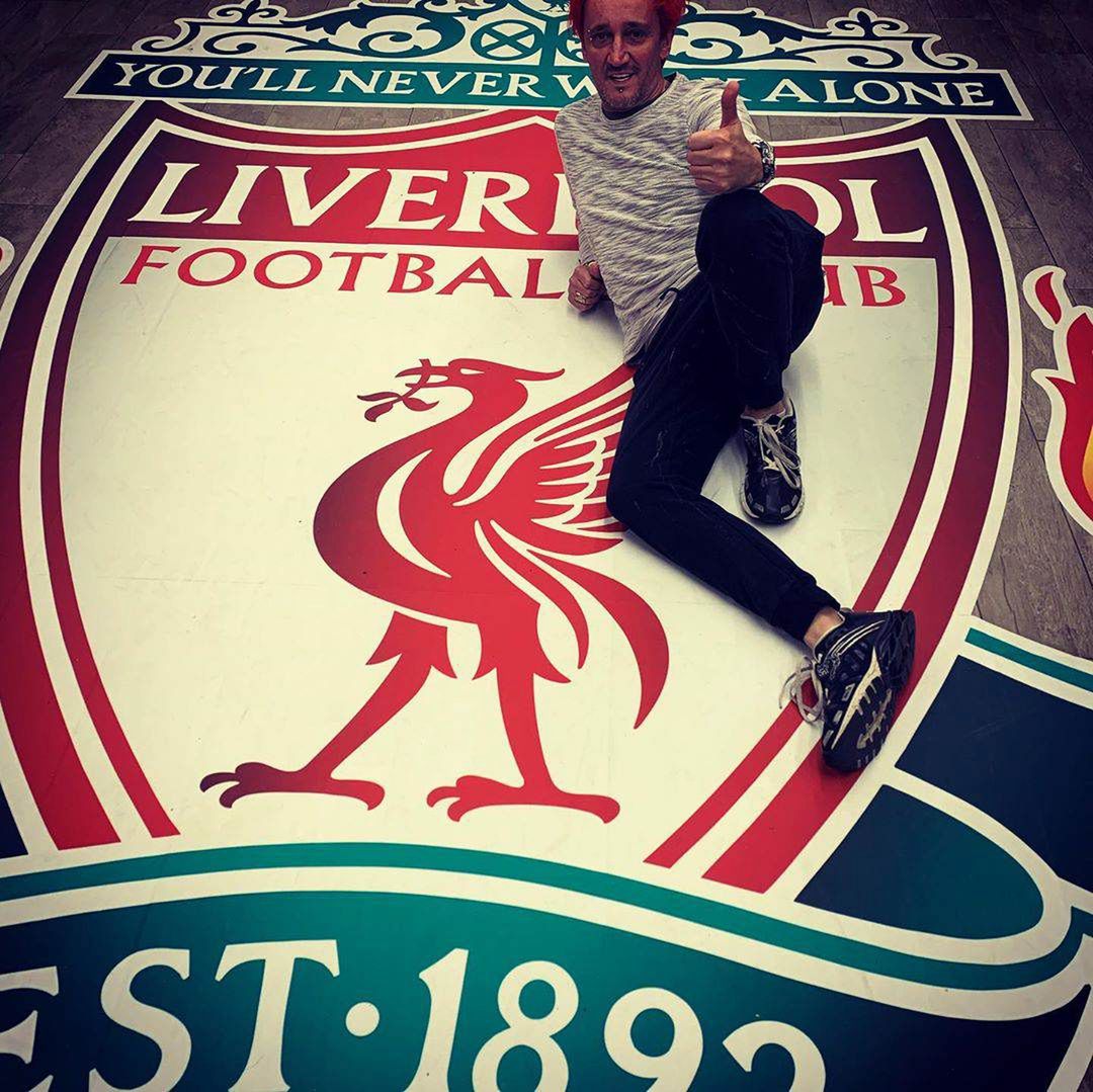 Michał Wiśniewski zabrał syna do Liverpoolu