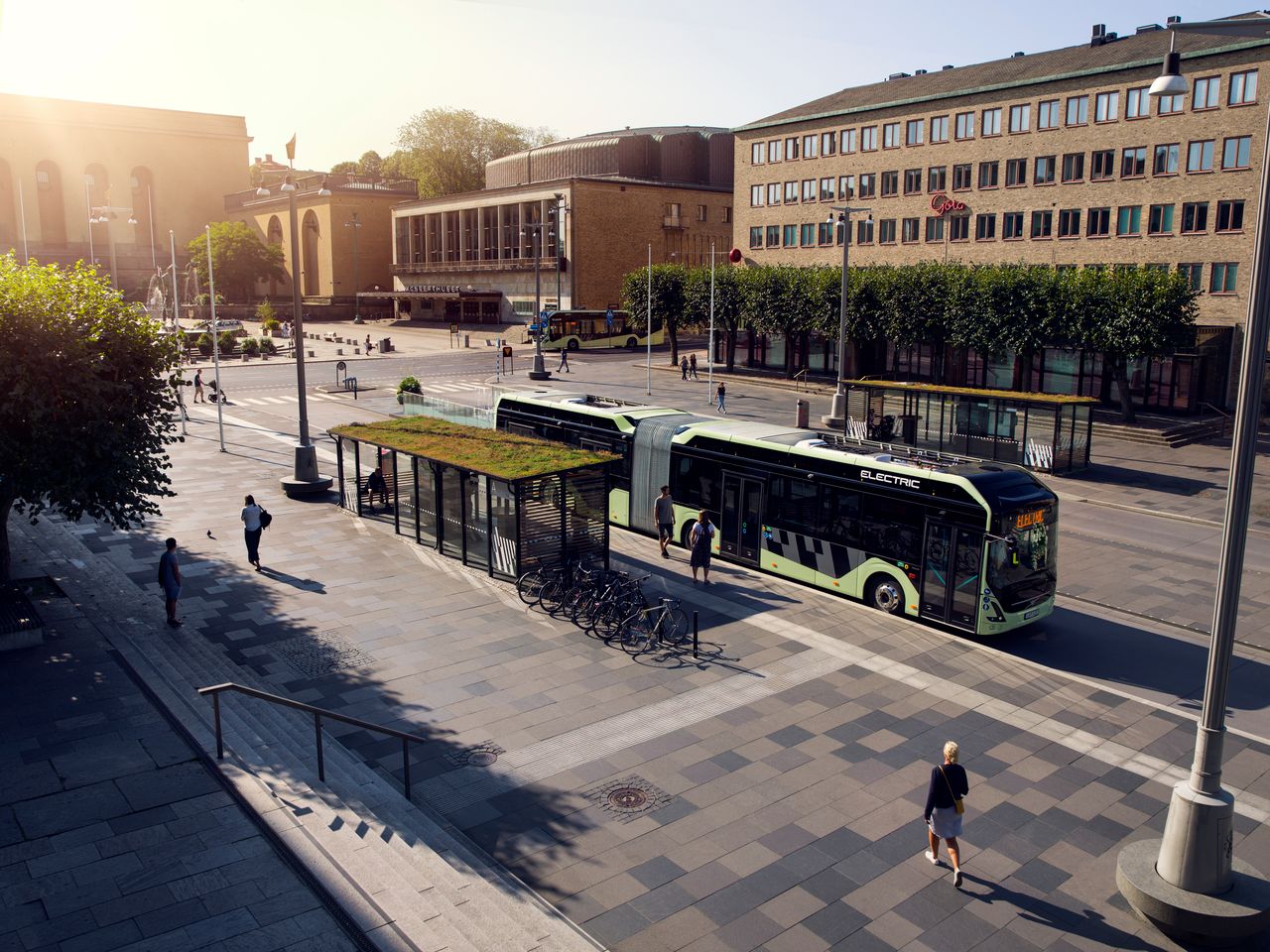 Cichy i bezemisyjny autobus miejski. Volvo pokazało swojego "elektryka"