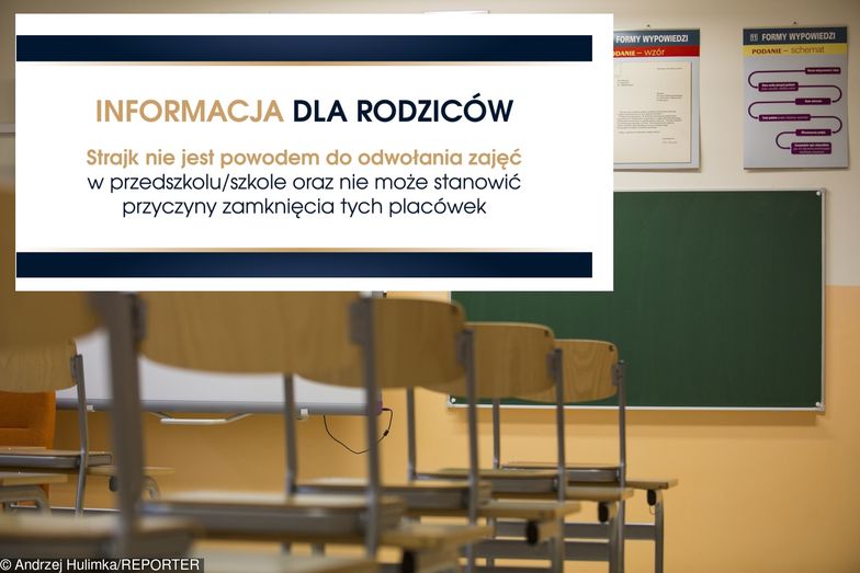 Taka informacja dla rodziców znalazła się na stronach MEN. I zelektryzowała nauczycieli