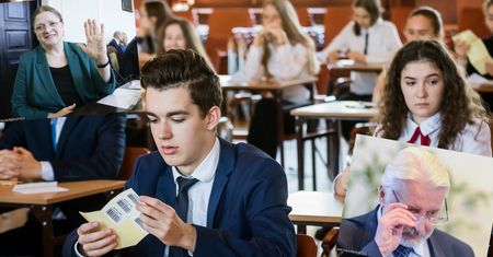 Strajk nauczycieli. Trwają poszukiwania "zastępców" na egzaminy. "Wygląda to na łapankę"