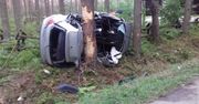 Tragiczny wypadek w Wilczej Woli. Samochód wbił się w drzewo