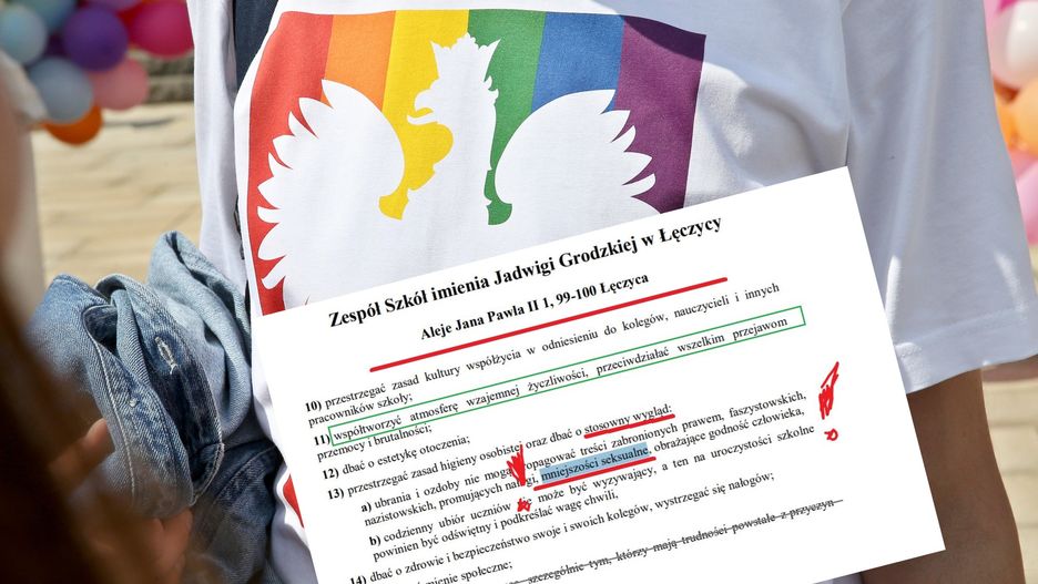 Kontrowersyjny zapis w statucie szkoły w Łęczycy. Działacze Lewicy domagają się wyjaśnień
