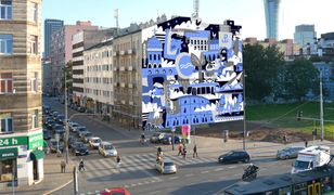 "Pokazuje energię". Nowy mural na Woli