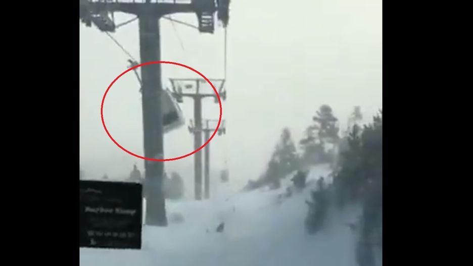 Przez silny wiatr we Francji zamknięto wiele tras narciarskich