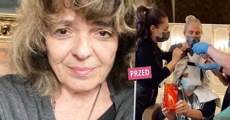 Katarzyna Grochola pochwaliła się wizytą u fryzjera. "To się nazywa malowanie po włosku". Co za zmiana!