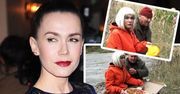 Olga Bołądź nie boi się kontrowersji. Tym razem jako prostytutka zatrzymywała samochody