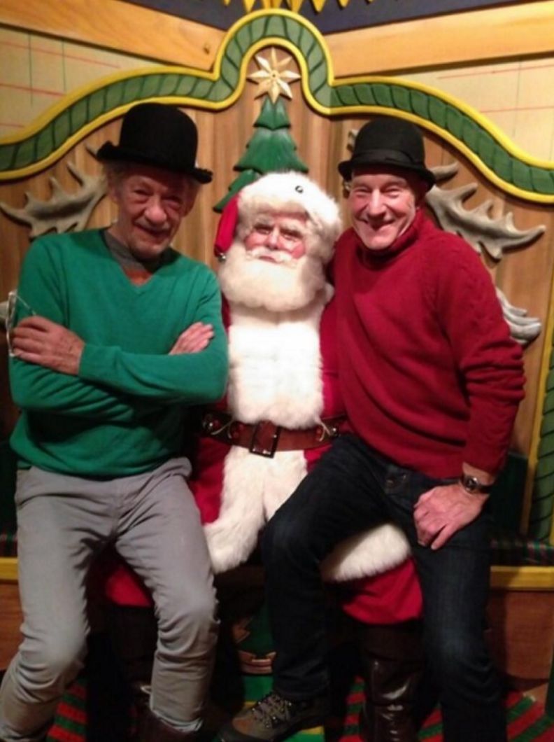 Ian McKellen i Patrick Stewart