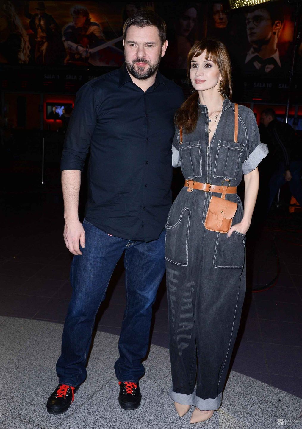 Tomasz Karolak, Viola Kołakowska, premiera filmu "Planeta singli" (fot. ONS)