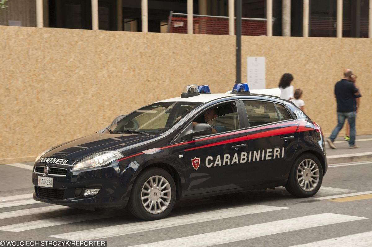 Włochy. Polak zatrzymany przez karabinierów podczas próby ucieczki