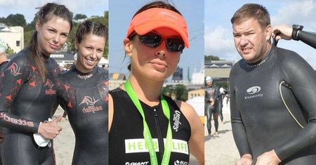 Gwiazdy wzięły udział w triathlonie! Gorczyca: Będę na czworaka sunąć do mety. Dowbor: Najwyżej umrę, ale dopiero na mecie!