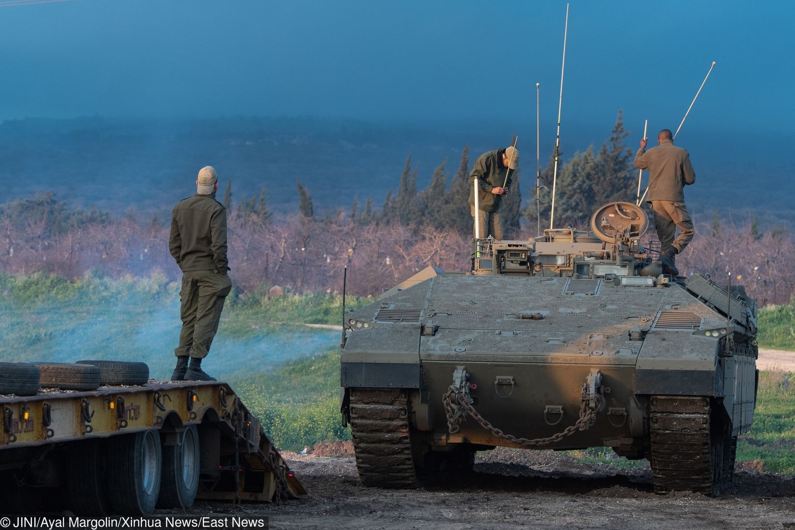 Izraelskie wojska od lat stacjonują na Wzgórzach Golan