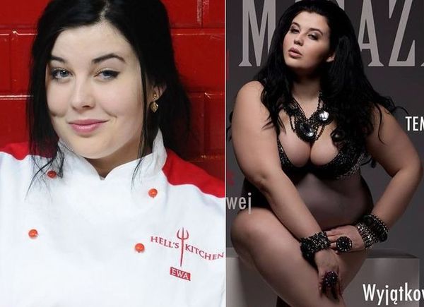 Ewa Zakrzewska: modelka XL w piekielnej kuchni  Wojciecha Modesta Amaro