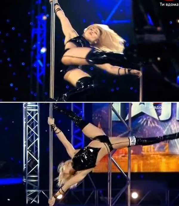 "Mam talent": na Ukrainie to dopiero mają talenty! Zobaczcie niezwykły taniec na rurze!