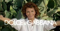 Sophia Loren w wiosennej kolekcji Dolce&Gabbana