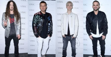 Gwiazdy na prezentacji najnowszej kolekcji męskich ubrań: Michał Szpak, Dawid Woliński, Radek Pestka, Michał Piróg...