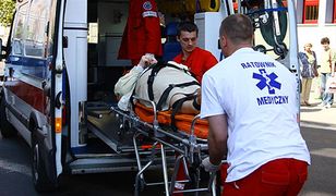 66-latek potrącił pieszą