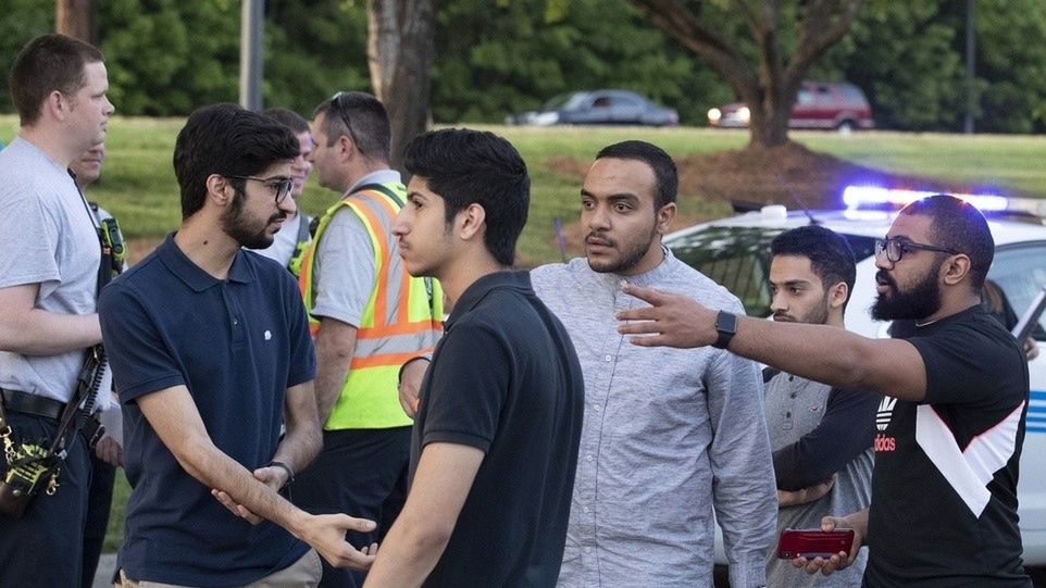 strzelanina w charlotte uniwersytet karoliny północnej