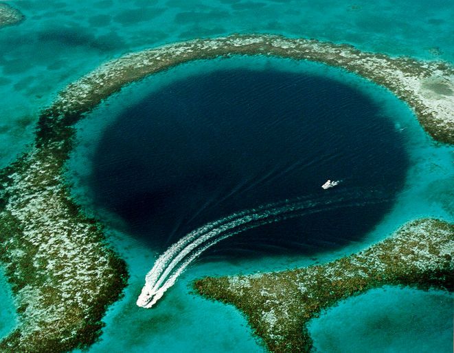 Belize - Blue Hole kluczem do rozwiązania zagadki upadku cywilizacji Majów?