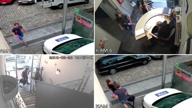 Zdjęcia z monitoringu TVP Opole