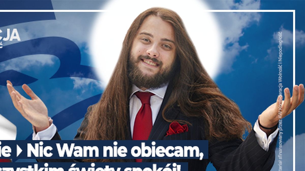 dariusz olech konfederacja wybory 2019 jezus chrystus