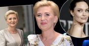Agata Duda w Tokio wyglądała lepiej niż Angelina Jolie na promocji "Czarownicy". Szyk, styl i klasa na miarę gwiazdy Hollywood