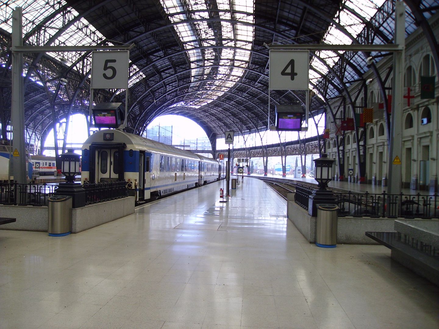 Dworzec w Barcelonie