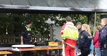 Niemcy. Olej wybuchł na patelni. Ludzie ciężko ranni na imprezie piekarni