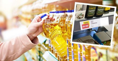 Spojrzał na sklepową półkę i musiał natychmiast zrobić zdjęcie. Cena oleju osiągnęła wyżyny absurdu
